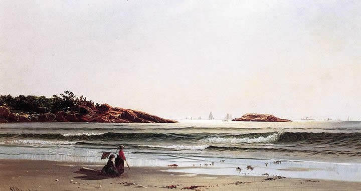 Alfred Thompson Bricher Indian Rock Narragansett Bay